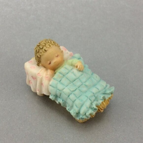 Precious Moments Baby Jesus Nativity Figure 2001 Christmas Sam B Replacement - Picture 1 of 10